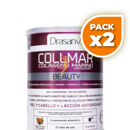 Pack 2x COLLMAR BEAUTY SABOR FRUTOS DEL BOSQUE 275G DRASANVI
