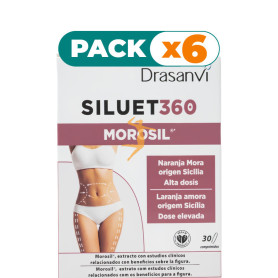 Pack 6x SILUET 360 MOROSIL 30 COMPRIMIDOS DRASANVI