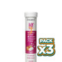 Pack 3x HYDROP ELECTROLITOS EFERVESCENTES FRESA 18 COMPRIMIDOS DRASANVI