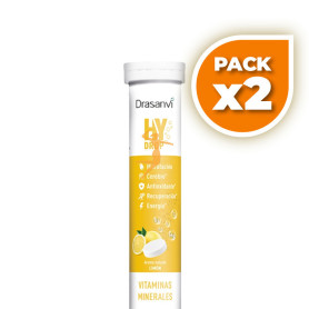Pack 2x HYDROP ELECTROLITOS EFERVESCENTES LIMÓN 18 COMPRIMIDOS DRASANVI