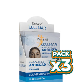 Pack 3x MASCARILLA FACIAL ANTI-EDAD 22ML DRASANVI