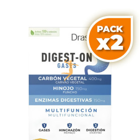 Pack 2x DIGEST-ON GASES 30 COMPRIMIDOS DRASANVI