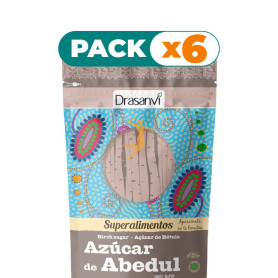 Pack 6x AZUCAR DE ABEDUL 300Gr. DRASANVI