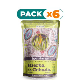 Pack 6x HIERBA DE CEBADA BIO 125Gr. DRASANVI