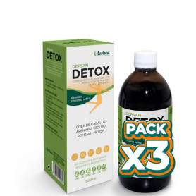 Pack 3x DEPSAN DETOX 500Ml. DERBOS