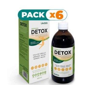 Pack 6x DEPSAN DETOX 500Ml. DERBOS