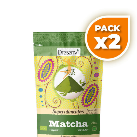 Pack 2x MATCHA BIO 70Gr. DRASANVI