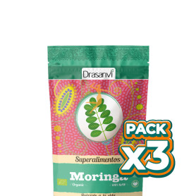 Pack 3x MORINGA BIO 125Gr. DRASANVI