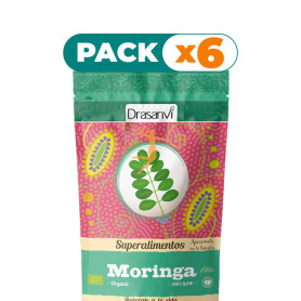 Pack 6x MORINGA BIO 125Gr. DRASANVI