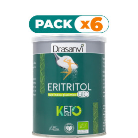 Pack 6x ERITRITOL BIO 500Gr. KETO DRASANVI