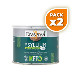 Pack 2x PSYLLIUM BIO 200Gr. KETO DRASANVI