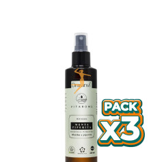 Pack 3x HIDROLATO DE MENTA PIPERITA BIO VITAROMS 200ML DRASANVI