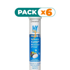Pack 6x HYDROP ELECTROLITOS GROSELLA Y FRAMBUESA 18 COMPRIMIDOS DRASANVI