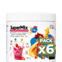 Pack 6x SUPERMIX SABOR FRESA 300G HERBORA