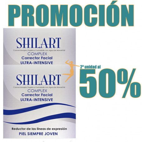 OFERTA CORRECTOR FACIAL SHILART 2ª UNIDAD 50%