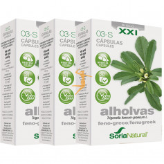 Pack 3x2 Alholvas 30 Cápsulas Soria Natural