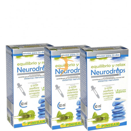 Pack 3x2 Neurodrops 50Ml. Pinisan