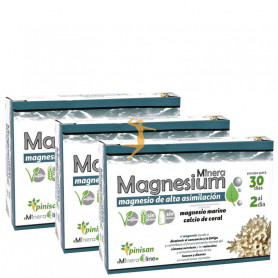 Pack 3x2 Magnesium 60 Cápsulas Pinisan