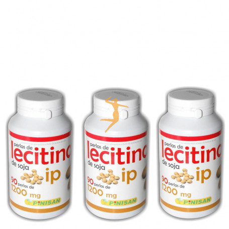 Pack 3x2 Lecitina de Soja 90 Perlas Pinisan