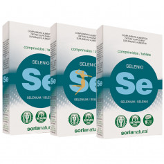 Pack 3x2 Selenio 24 Comprimidos Soria Natural