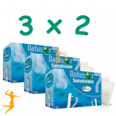 PACK 3X2 NATUSOR 7 SOMNISEDÁN INFUSIONES SORIA NATURAL