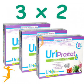 Pack 3x2 Uriprostat 30 Cápsulas Pinisan