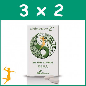 Pack 3x2 CHINASOR 21 SORIA NATURAL