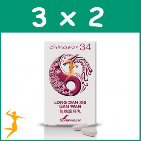 Pack 3x2 CHINASOR 34 SORIA NATURAL