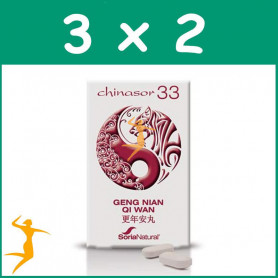 Pack 3x2 CHINASOR 33 SORIA NATURAL