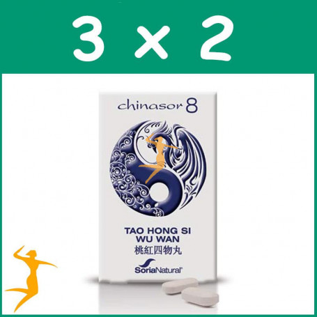 Pack 3x2 CHINASOR 8 SORIA NATURAL