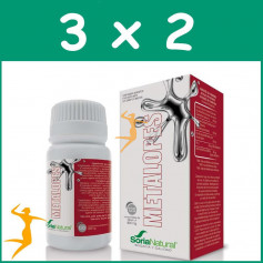 Pack 3x2 METALOPES 120 COMPRIMIDOS SORIA NATURAL