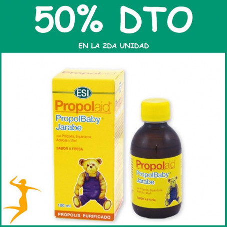 PROPOLAID PROPOLBABY JARABE 180Ml. TREPAT DIET - ESI SEGUNDA UD AL 50%