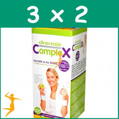 PACK 3x2 DRENAJE COMPLEX 500Ml. PINISAN