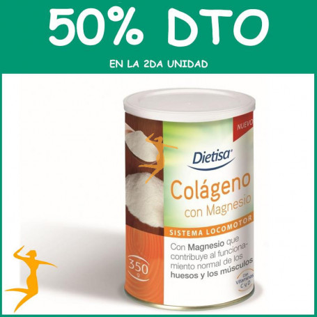 COLÁGENO CON MAGNESIO 350Mg. DIETISA OFERTA 2DA al 50%