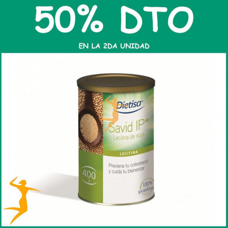 LECITINA DE SOJA IP 400Gr. DIETISA OFERTA 2DA al 50%