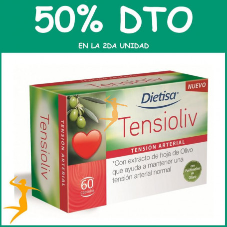 TENSIOLIV 60 CÁPSULAS DIETISA OFERTA 2DA al 50%