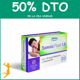 SOMIO FALSH 1.8 60 COMPRIMIDOS DIETISA OFERTA 2DA al 50%