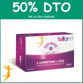 L-CARNITINA CON Q10 60 CÁPSULAS BIFORM OFERTA 2DA al 50%