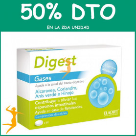 DIGEST GASES 60 COMPRIMDOS ELADIET OFERTA 2DA AL 50%