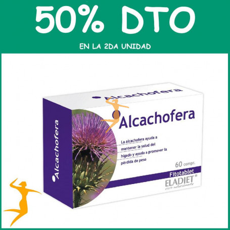 ALCACHOFERA 60 COMPRIMIDOS ELADIET OFERTA 2DA AL 50%