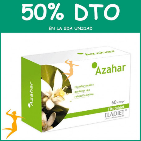 AZAHAR 60 COMPRIMIDOS ELADIET OFERTA 2DA AL 50%