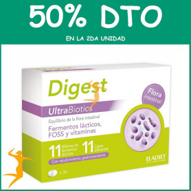 DIGEST ULTRABIOTICS 30 COMPRIMDOS ELADIET OFERTA 2DA AL 50%