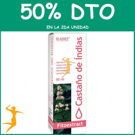 FITOEXTRACT CASTAÑO INDIAS 50Ml. ELADIET OFERTA 2DA AL 50%