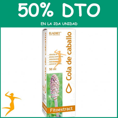 FITOEXTRACT COLA CABALLO 50Ml. ELADIET OFERTA 2DA AL 50%