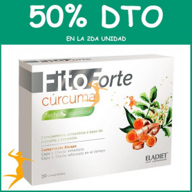 FITOFORTE CÚRCUMA 30 COMPRIMIDOS ELADIET OFERTA 2DA AL 50%