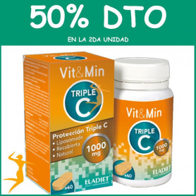 TRIPLE C 40 CÁPSULAS ELADIET OFERTA 2DA AL 50%