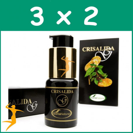 PACK 3x2 CRISÁLIDA GRANDE 30Ml. SORIA NATURAL