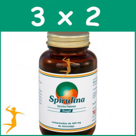 OFERTA 3x2 SPIRULINA 300 COMPRIMIDOS TONGIL