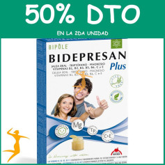 BIDEPRESAN PLUS 20 AMPOLLAS INTERSA OFERTA Segunda unidad al 50%