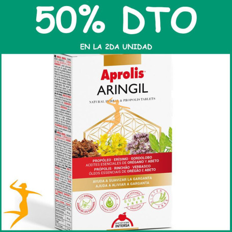 APROLIS ARINGIL 30 COMPRIMIDOS INTERSA OFERTA Segunda unidad al 50%